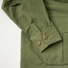 画像をギャラリービューアに読み込む, Nylon Ripstop Fatigue Jacket