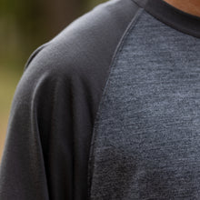 画像をギャラリービューアに読み込む, MERINO WOOL 1/2 SLEEVE BASEBALL TEE LOG別注