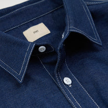 画像をギャラリービューアに読み込む, Poly Rayon Denim Work Shirt