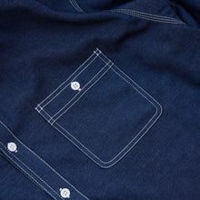 画像をギャラリービューアに読み込む, Poly Rayon Denim Work Shirt