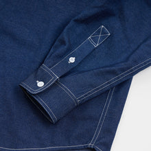 画像をギャラリービューアに読み込む, Poly Rayon Denim Work Shirt