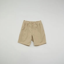 画像をギャラリービューアに読み込む, Polyester Wide Chino Short Trousers