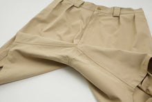 画像をギャラリービューアに読み込む, Polyester Wide Chino Short Trousers