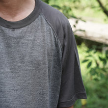 画像をギャラリービューアに読み込む, MERINO WOOL 1/2 SLEEVE BASEBALL TEE LOG別注