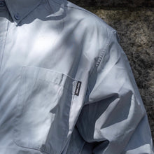 画像をギャラリービューアに読み込む, PAPERSKY × TARPtoTARP "HIKE&CAMP" CAVE Typewriter Big Shirt