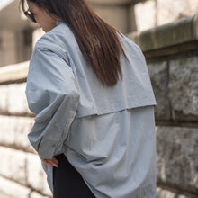 画像をギャラリービューアに読み込む, PAPERSKY × TARPtoTARP "HIKE&CAMP" CAVE Typewriter Big Shirt