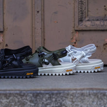 画像をギャラリービューアに読み込む, SUNCORE レザーサンダル GREEN LOG別注