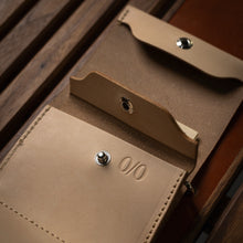 画像をギャラリービューアに読み込む, Leather mini wallet