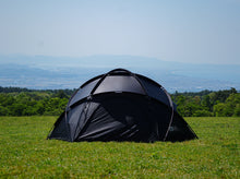 画像をギャラリービューアに読み込む, cave シルナイロン ブラック ポールあり(在庫販売)