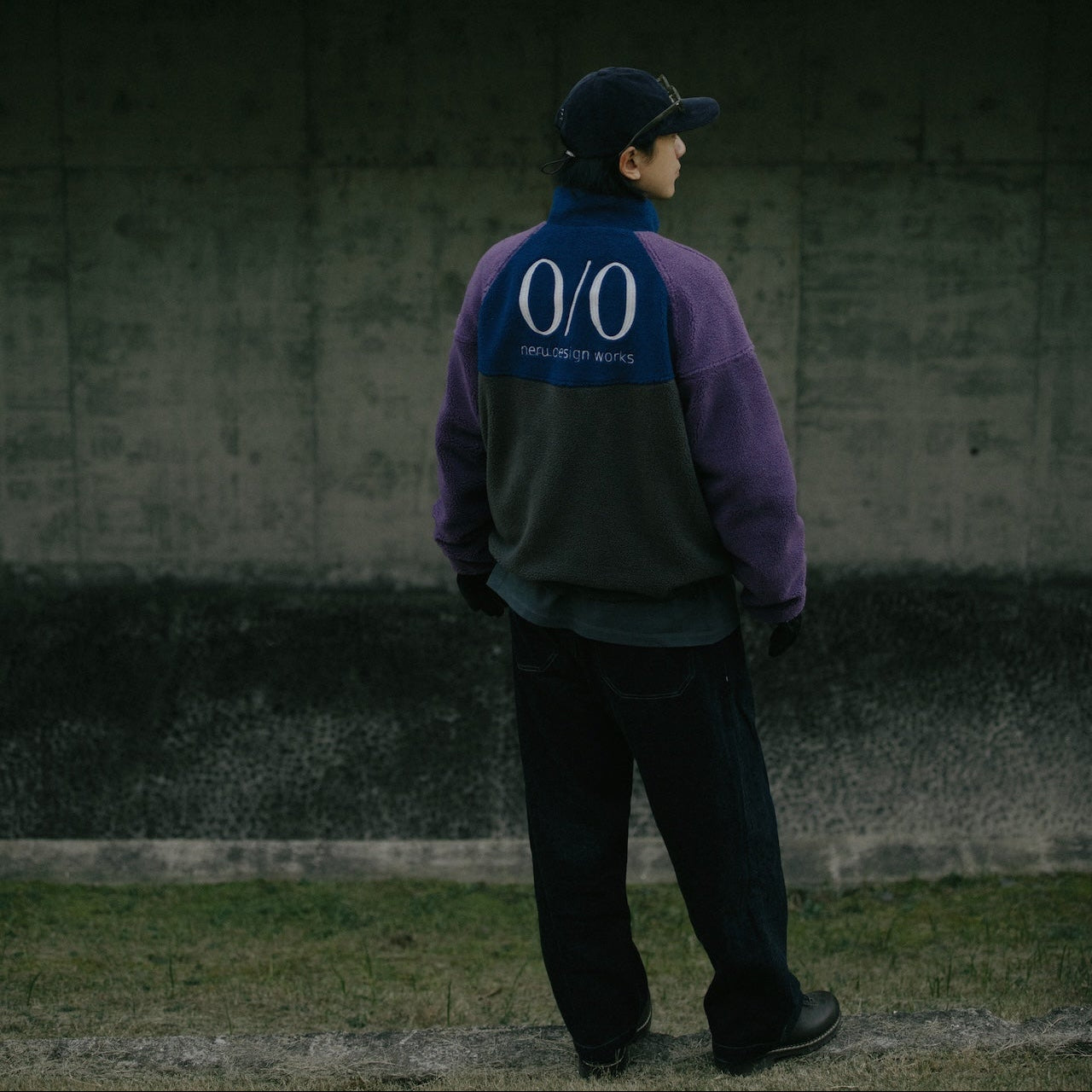 neru design works Fleece Jacket – LOG