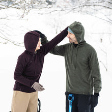 画像をギャラリービューアに読み込む, ROUVER MERINO HOODIE