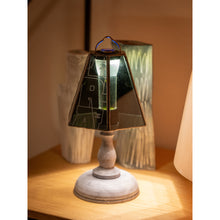 画像をギャラリービューアに読み込む, 【おひとり様1点まで】GLASS SHADE & WOOD STAND set TARPtoTARP ver./ Dark Gray