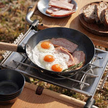 画像をギャラリービューアに読み込む, オーブンでも使える鉄フライパン 26cm(スタンド付き)