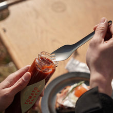 画像をギャラリービューアに読み込む, HOVERLIGHT SPORK Gray ダイニーマケース付き(黒)