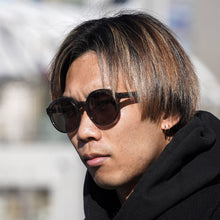 画像をギャラリービューアに読み込む, 金子眼鏡×neru design works オリジナルサングラス / クリアブラウン