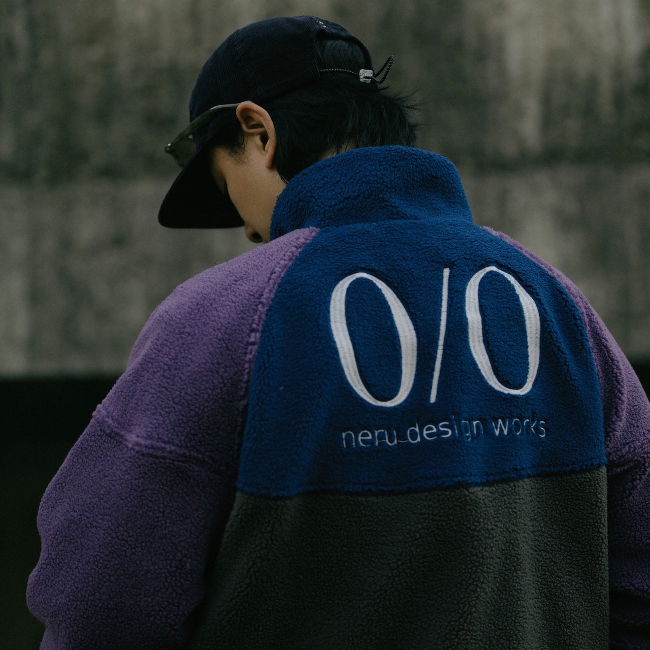 neru design works Fleece Jacket – LOG