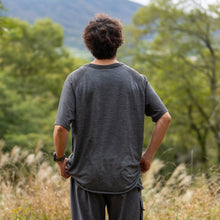 画像をギャラリービューアに読み込む, MERINO WOOL 1/2 SLEEVE BASEBALL TEE  LOG別注
