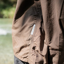 画像をギャラリービューアに読み込む, LONG SLEEVE OPEN COLLAR SHIRTS LOG別注　DARK BROWN
