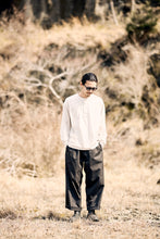 画像をギャラリービューアに読み込む, Polyester Henley Neck L/S T-shirt
