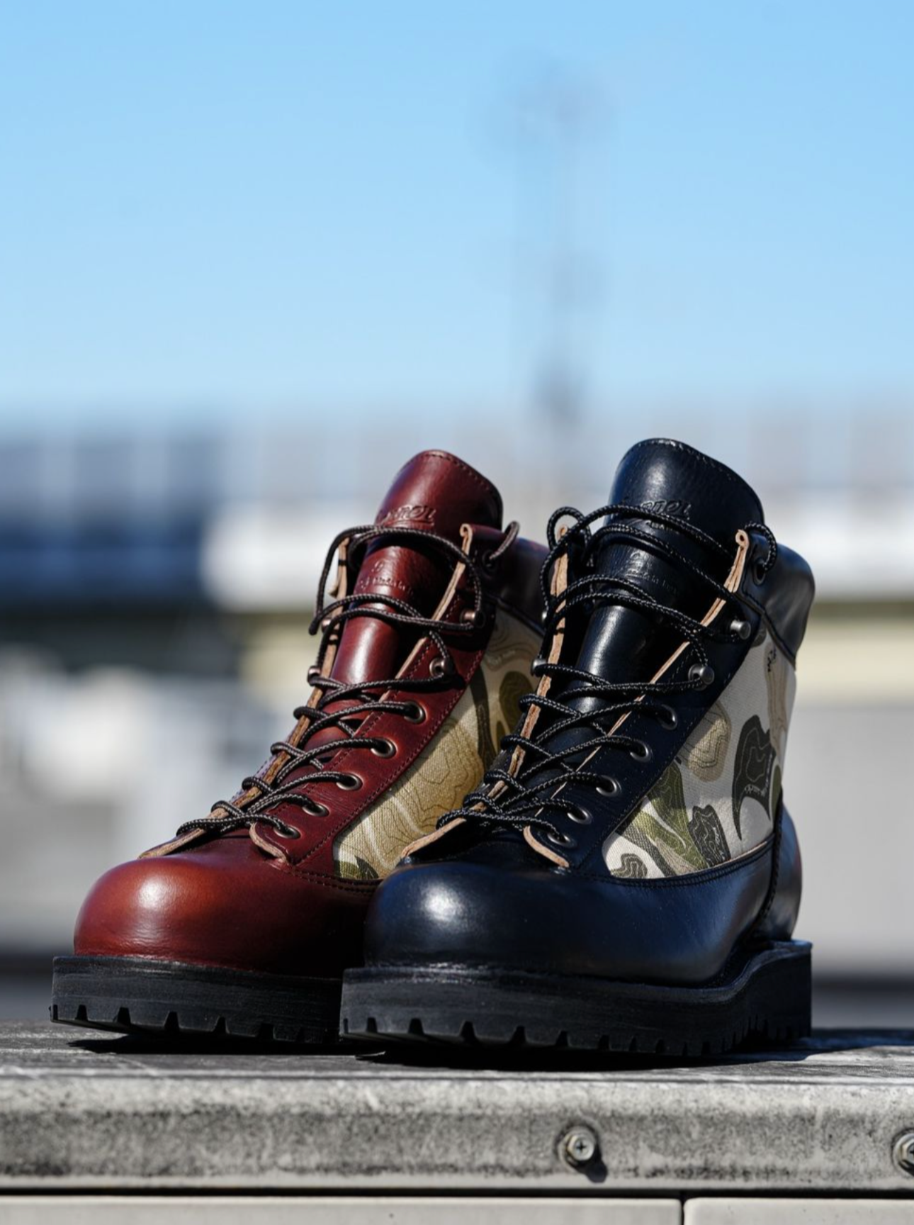 Danner × nerudesignworks TOPOカモver Brown – LOG Danner × nerudesignworks TOPOカモver Brown – LOG