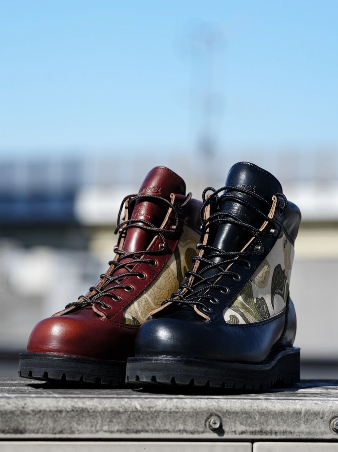 <受注商品＞Danner × nerudesignworks TOPOカモver Black