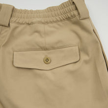 画像をギャラリービューアに読み込む, Polyester Wide Chino Trousers
