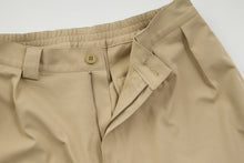 画像をギャラリービューアに読み込む, Polyester Wide Chino Short Trousers
