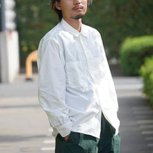 画像をギャラリービューアに読み込む, LONG SLEEVE OPEN COLLAR SHIRTS
