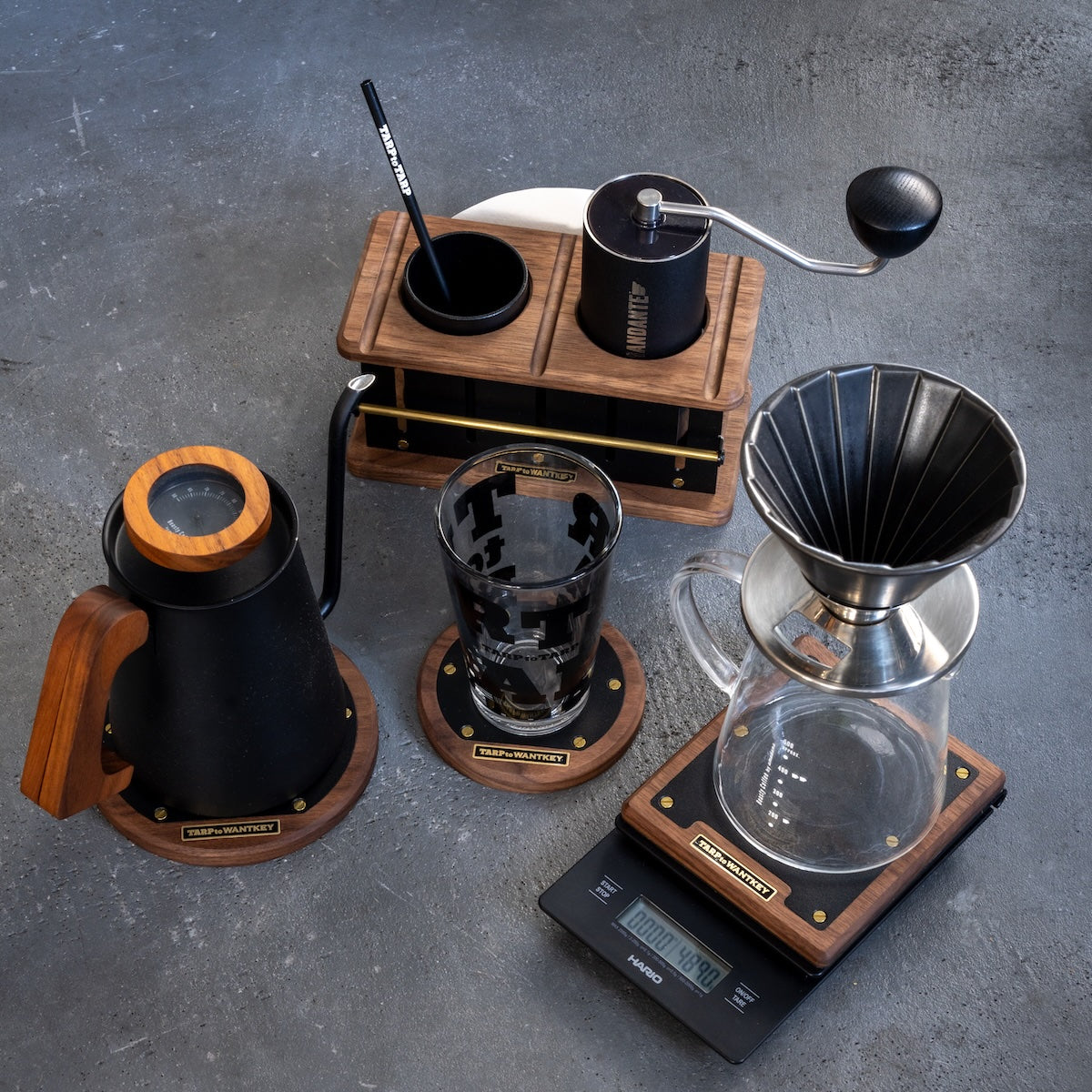 直太朗WANTKEY CAMP ×TARPtoTARP コースター 直太朗WANTKEY CAMP ×TARPtoTARP コースター TARPtoTARP