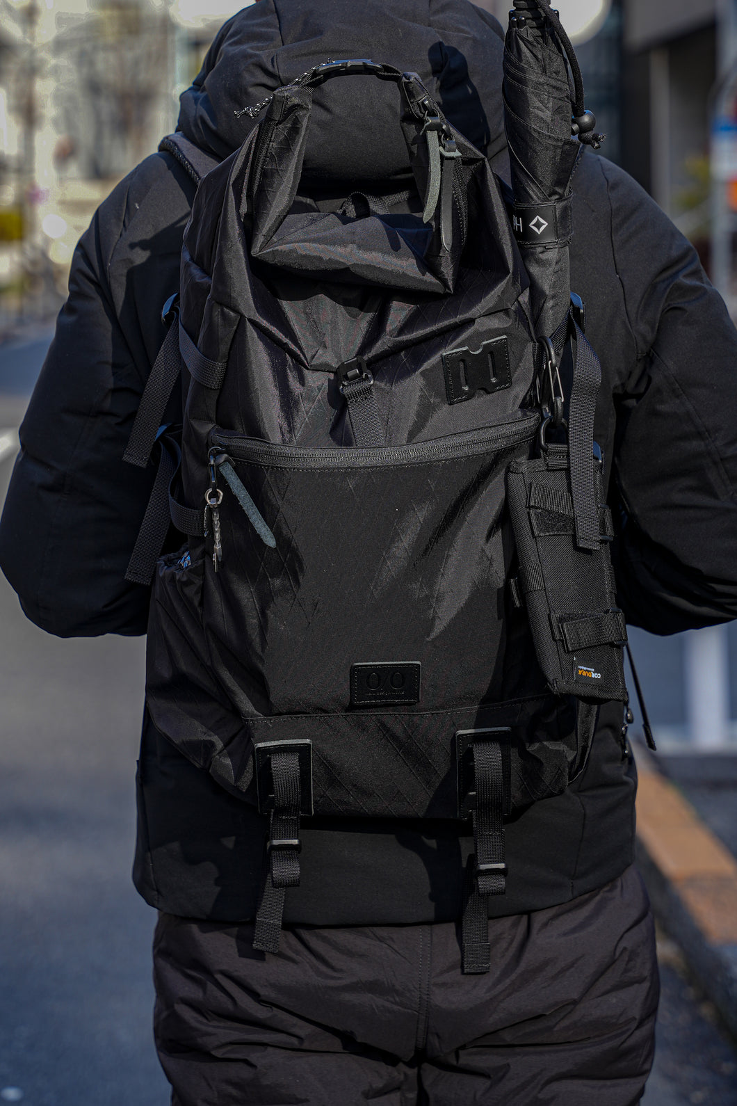 0/0 back pack ブラック