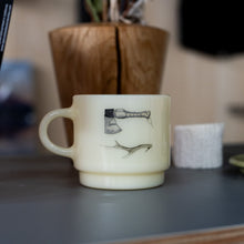 画像をギャラリービューアに読み込む, neko MILK GLASS neru ver
