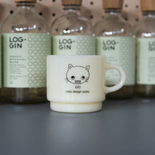 画像をギャラリービューアに読み込む, neko MILK GLASS neru ver
