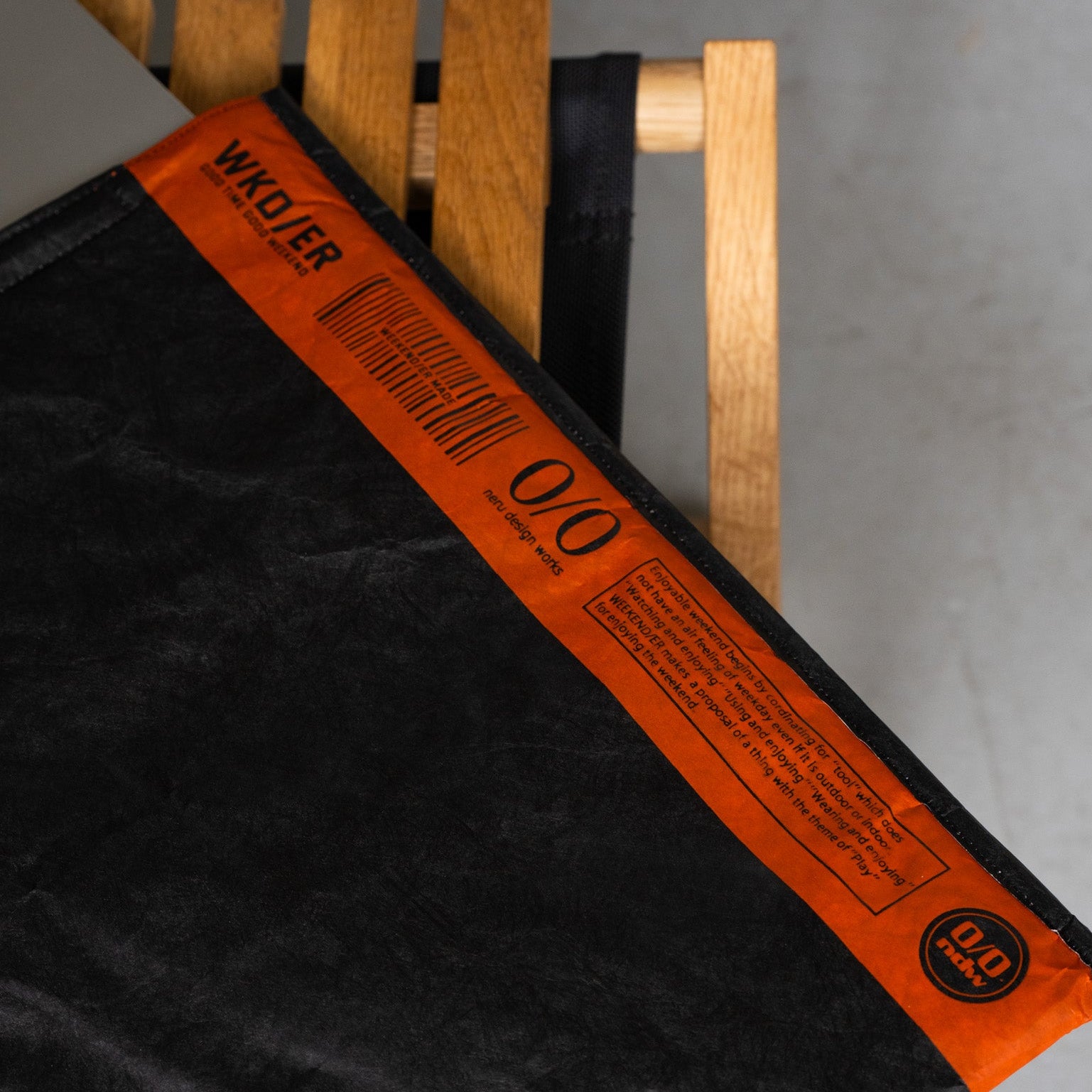 neru design works × weekender TYVEC PC CSE – LOG