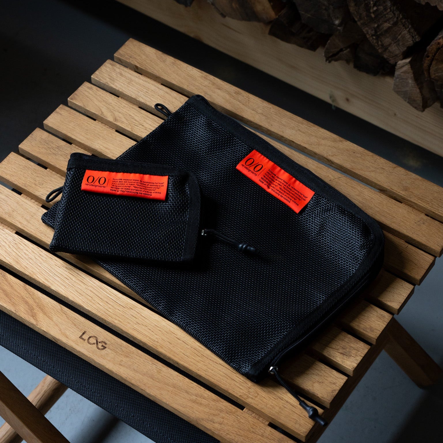 neru design works × weekender メッシュポーチ – LOG