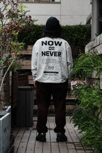 画像をギャラリービューアに読み込む, ＜受注商品＞DRAW CODE SWEATSHIRT &quot;NOW or NEVER&quot;
