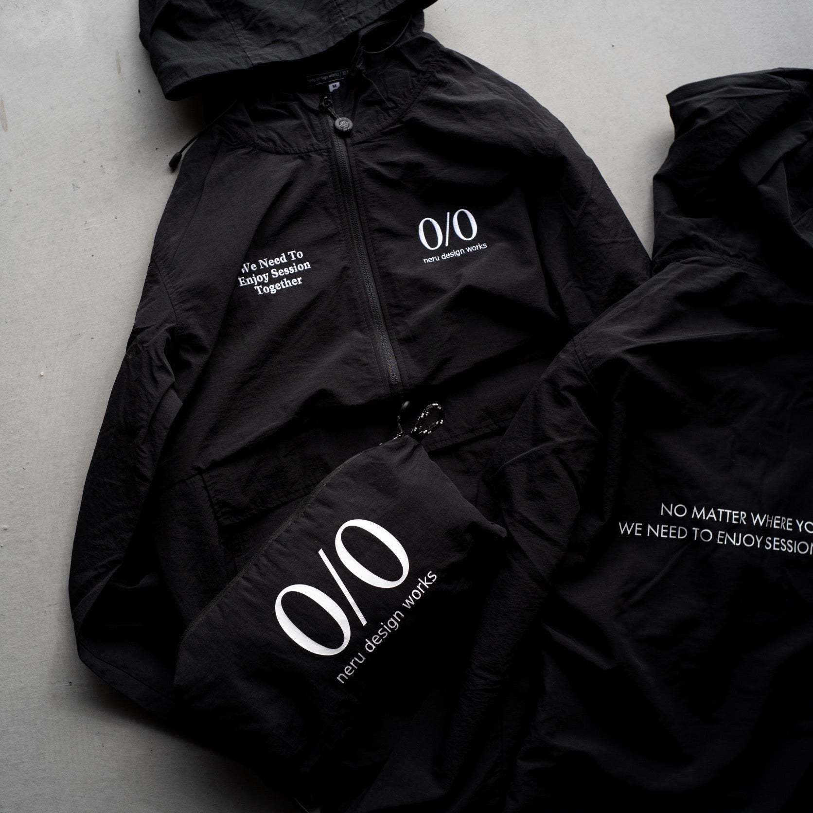 受注商品＞session×neru design worksアノラックパーカー – LOG