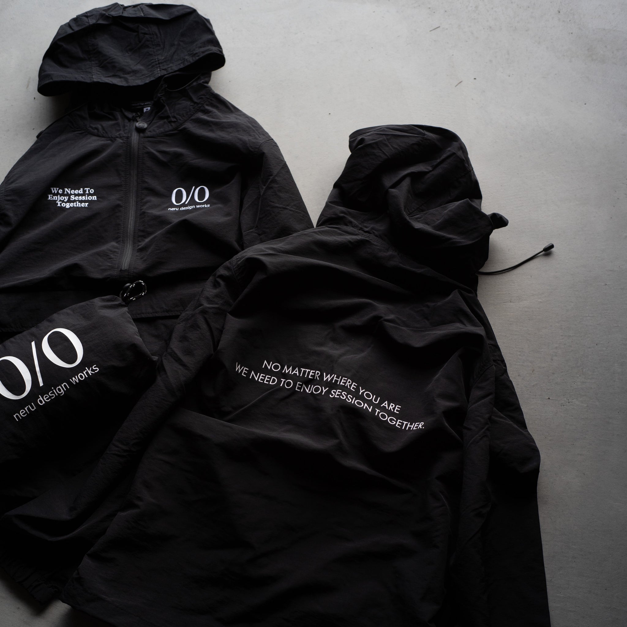 受注商品＞session×neru design worksアノラックパーカー – LOG