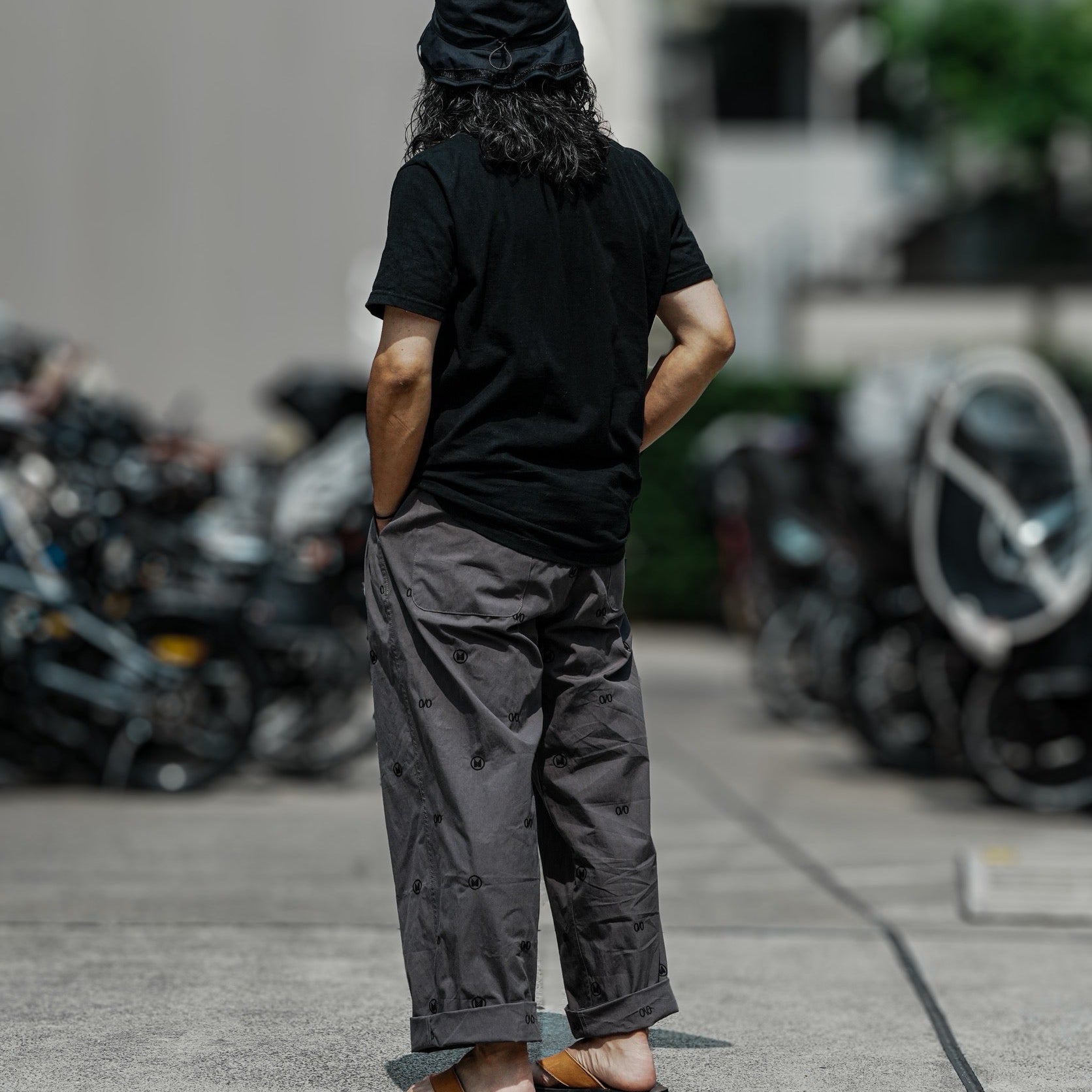 Woven scout pants – LOG