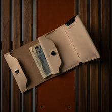 画像をギャラリービューアに読み込む, Leather mini wallet　
