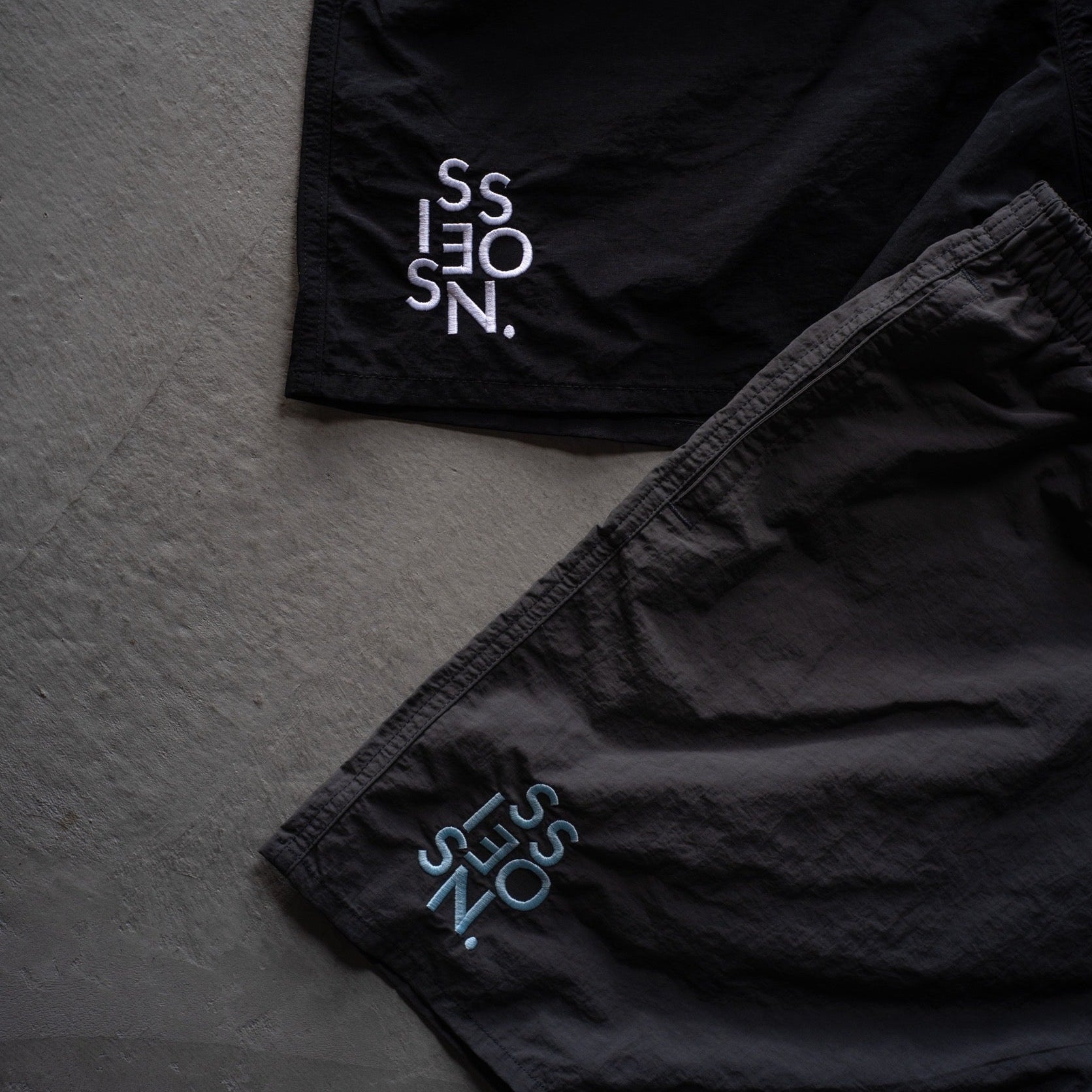 受注商品＞session×neru design works Nylon Half pants – LOG