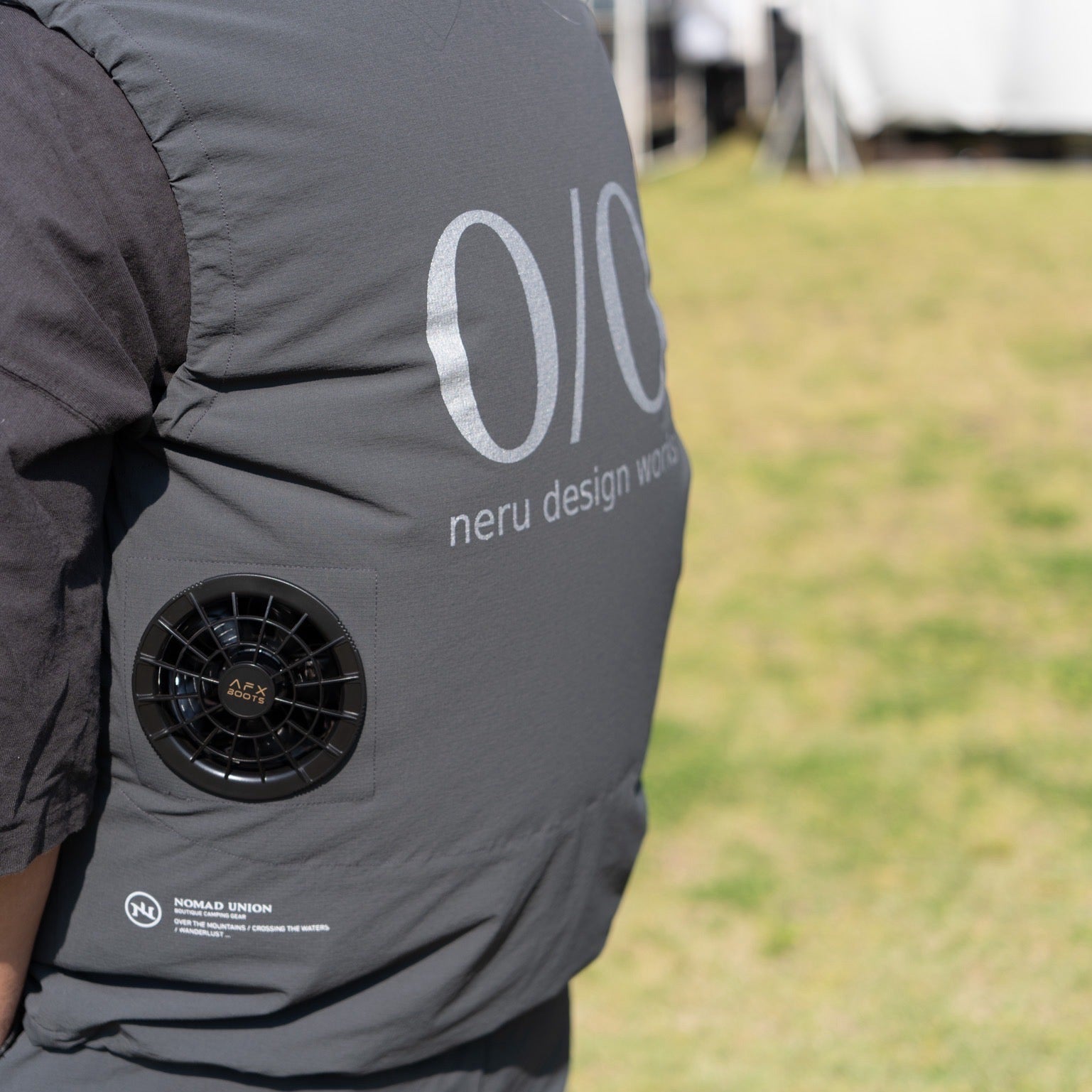 neru design works 空調服 AIR UTILITY VEST 受注商品＞AIR UTILITY VEST – LOG