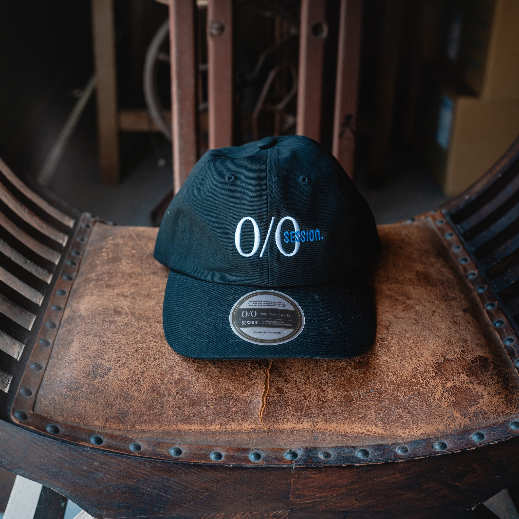 ネルデザインワークスキャップ sessionコラボキャップ🧢 オンラインにて販売開始しました