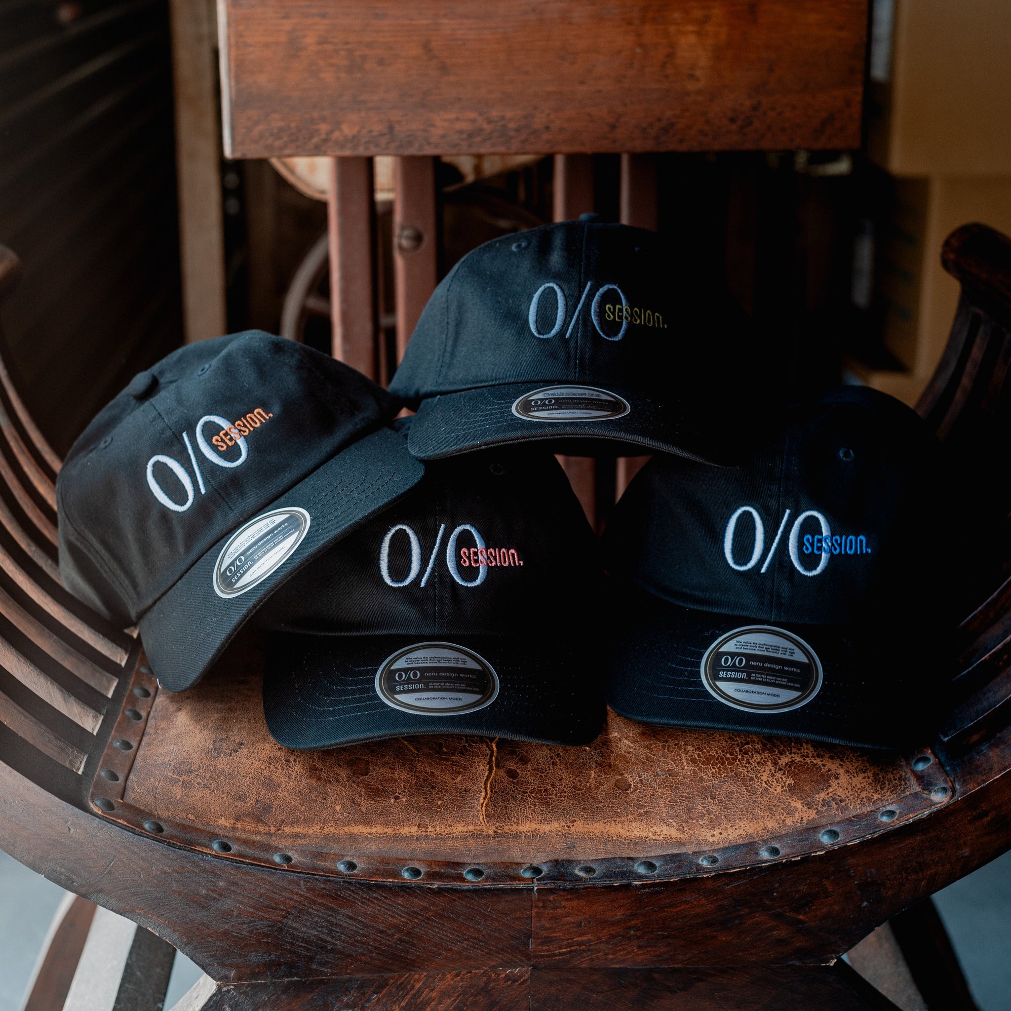 ネルデザインワークスキャップ neru design works × session S CAP – LOG