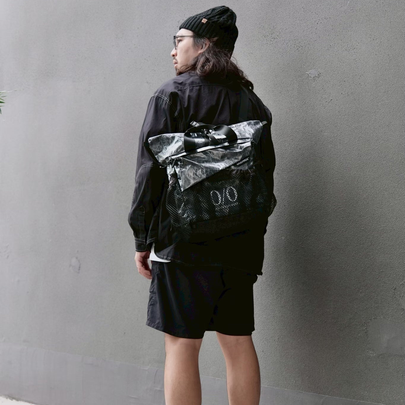 バッグ neru design works DUCK PACK neru design works × HARDMADE® BROMPTONフロントバッグ – LOG