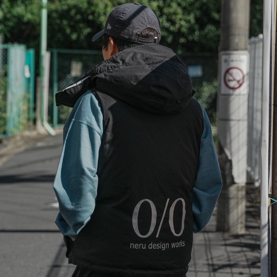 ＜受注商品＞リバーシブル難燃ダウンベスト2025ver