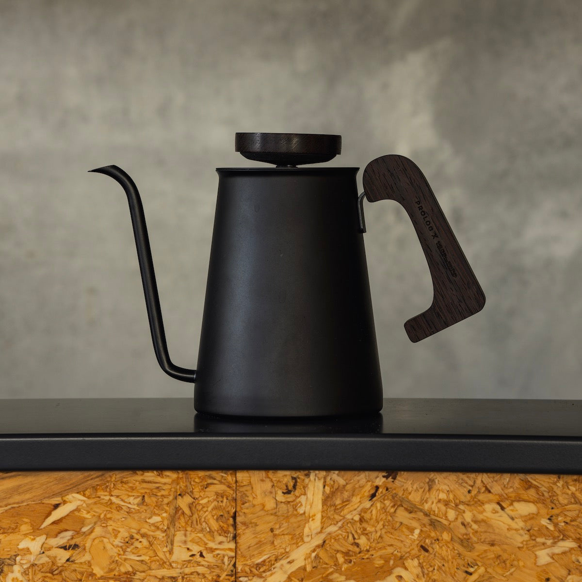 PROLOG x TARPtoTARP Wooden Wear for Coffee kettle.