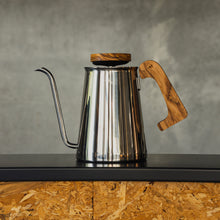 画像をギャラリービューアに読み込む, PROLOG x TARPtoTARP  Wooden Wear  for Coffee kettle.
