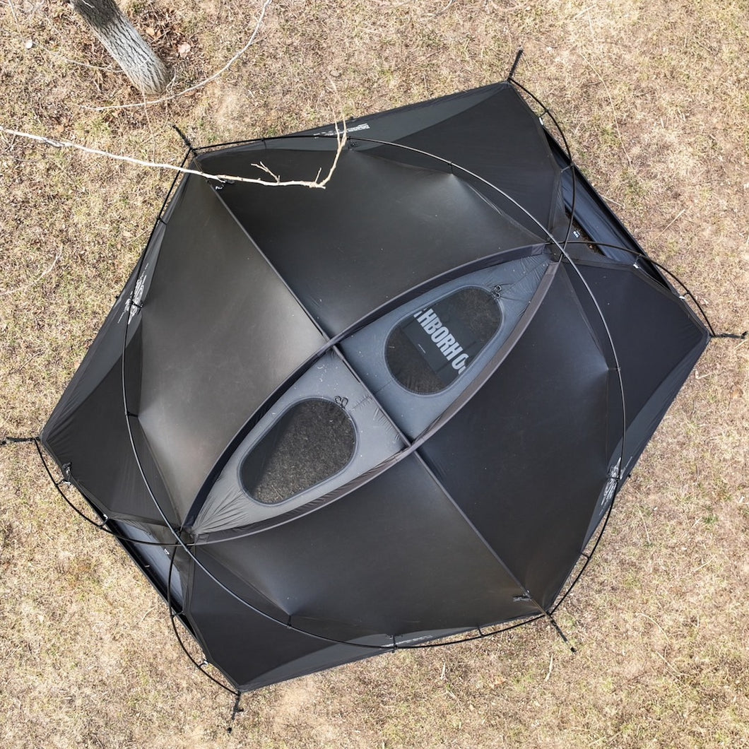 Skydome pro 30D Black with Footprint