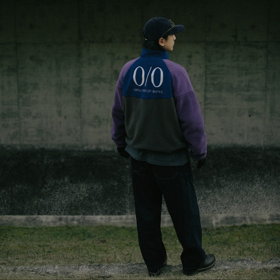 neru design works Fleece Jacket – LOG