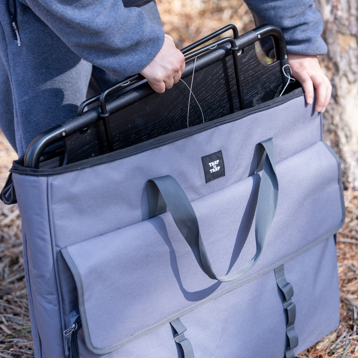 h＆o ちゃぶこ テーブル 収納バッグ付き HXO TABLE CARRY BAG – LOG